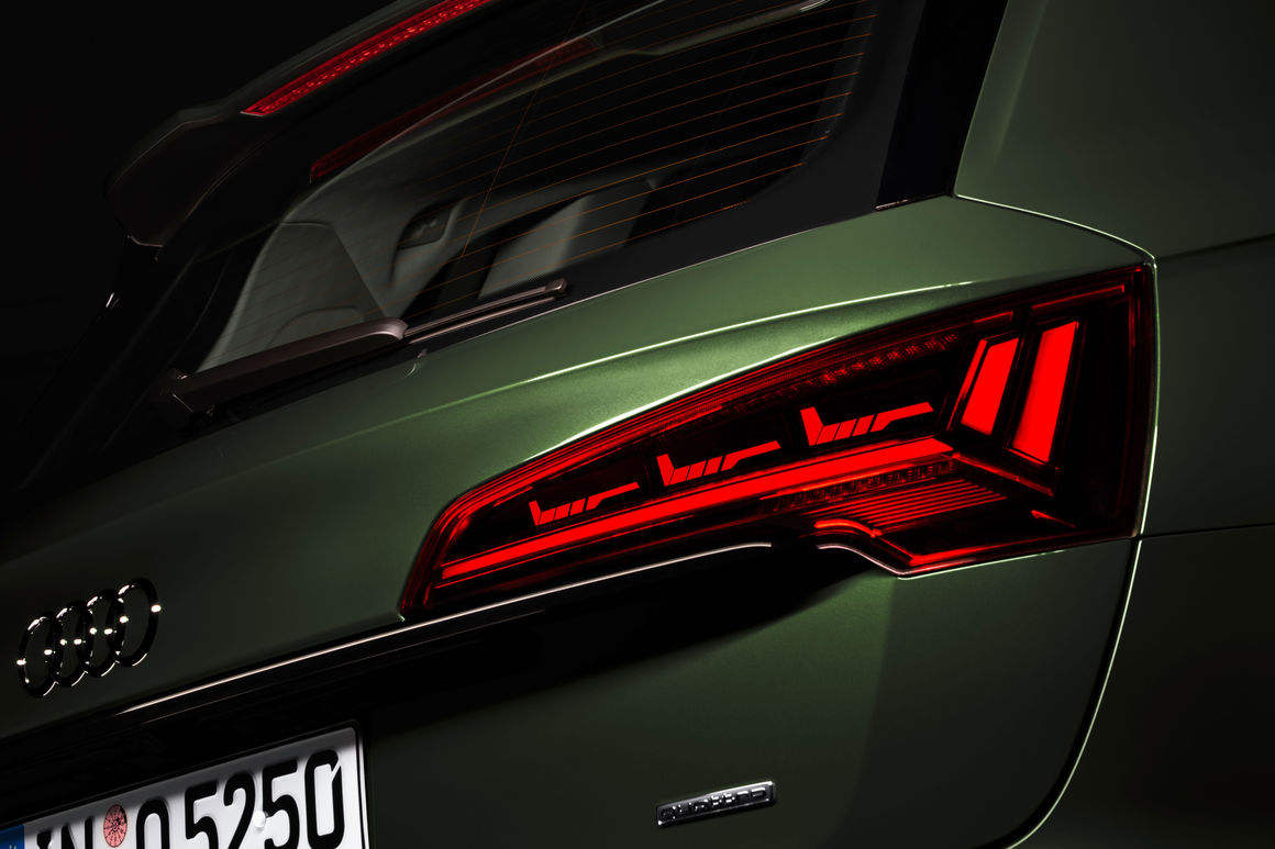 Фонари Audi с технологией OLED