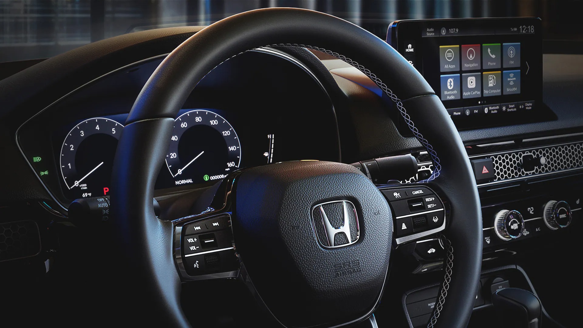Honda Civic 2022 - интерьер