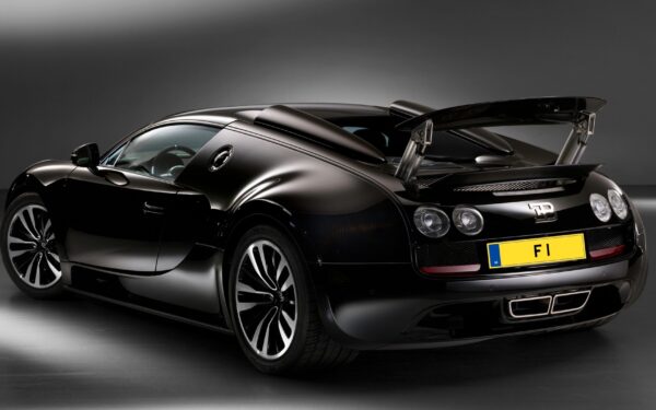 Иллюстрация: Bugatti Veyron Grand Sport Roadster с номером F1