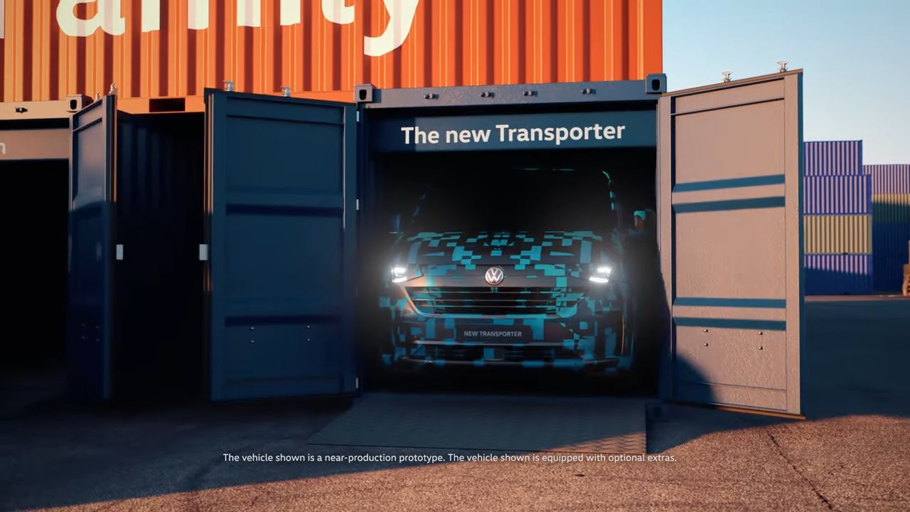Анонс Volkswagen Transporter T7