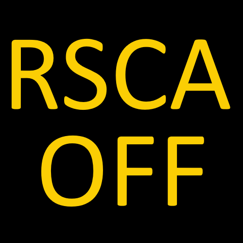 Значок RSCA OFF